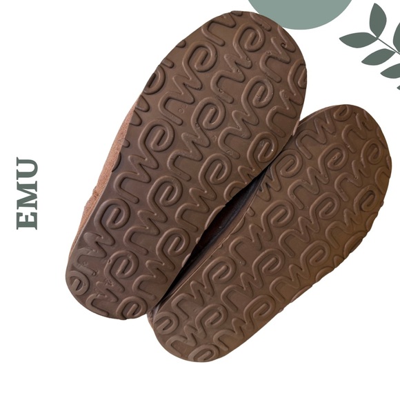 EMU Australia Tall Sheepskin Boots Brown Size 9 EU 40/41 - Picture 6 of 9